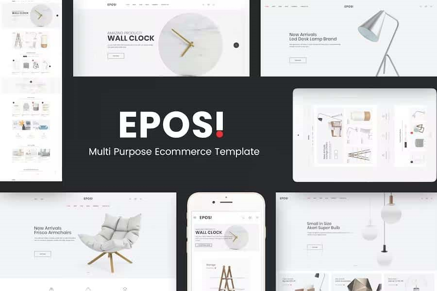EPOSI – OPENCART THEME (INCLUDED COLOR SWATCHES)